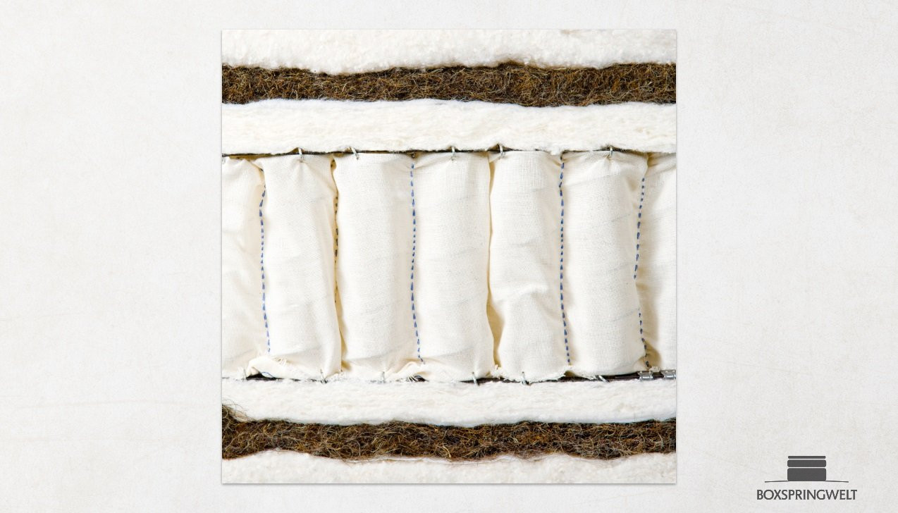 Natur Matratze Rossini  mit Federkern