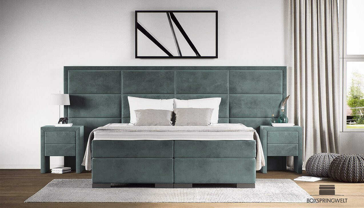 Boxspringbett Vincent in Adore Niagara 