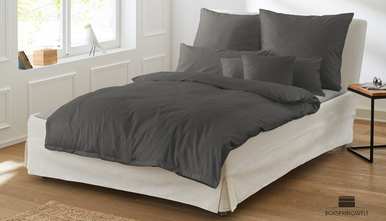 Irisette Bettwäsche Paris in Anthrazit 