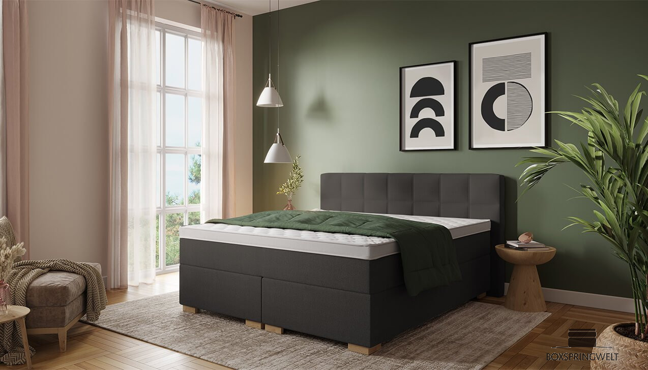 In Textilbezug Amber Anthrazit