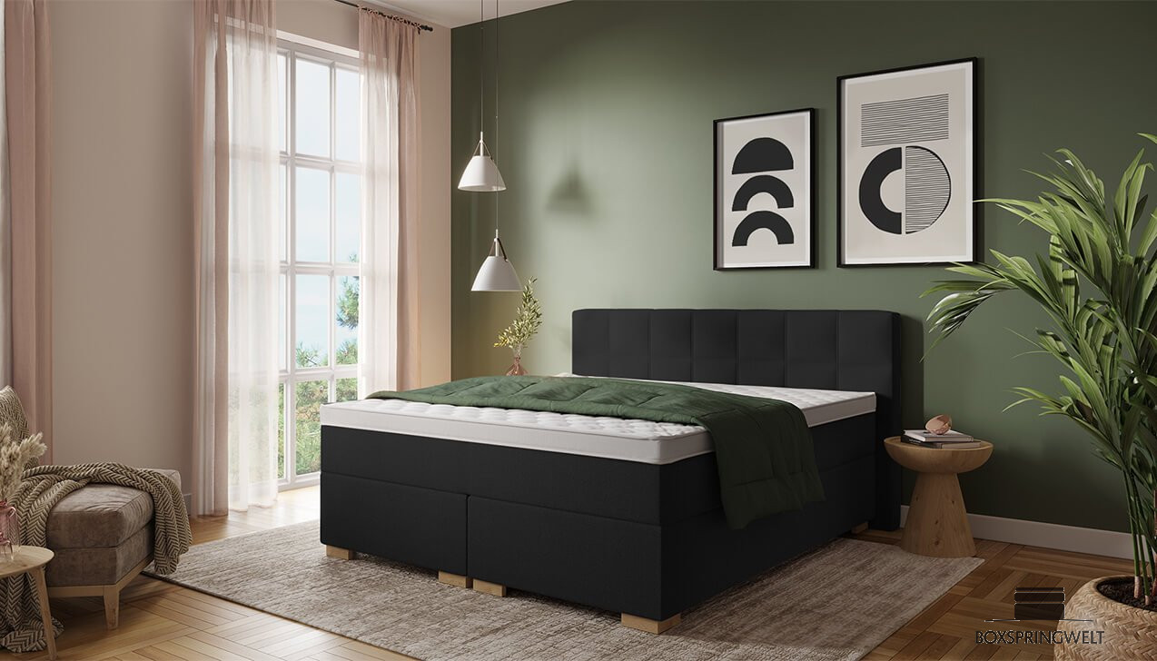 In Textilbezug Iadera Schwarz