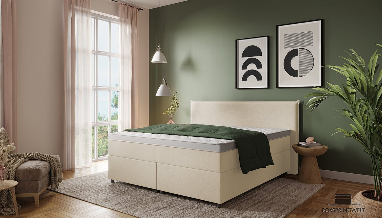 In Textilbezug Jade Creme