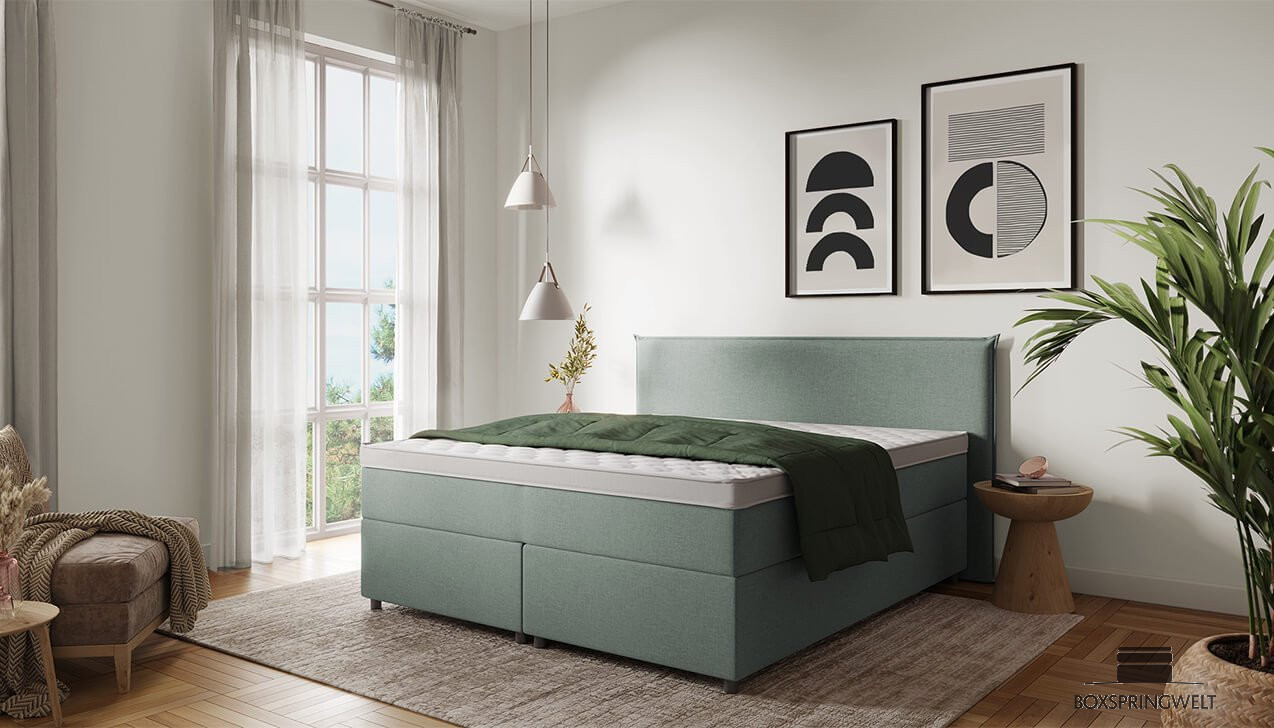 In Textilbezug Jade Türkis