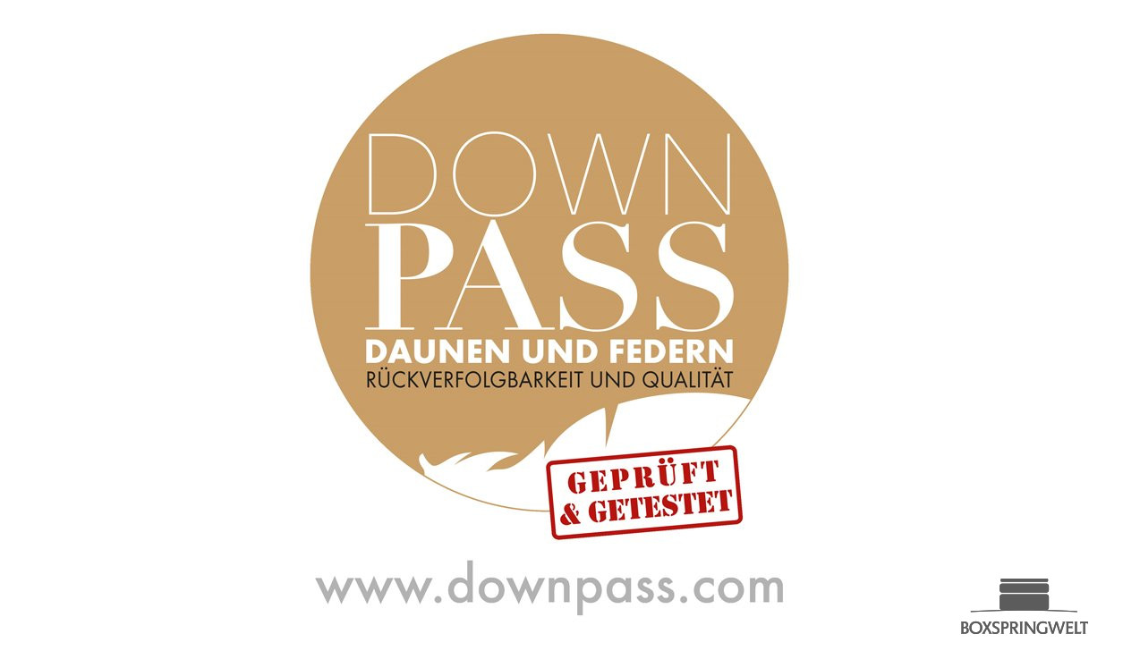 DOWNPASS: Daunen und Federn aus kontrollierter Tierhaltung