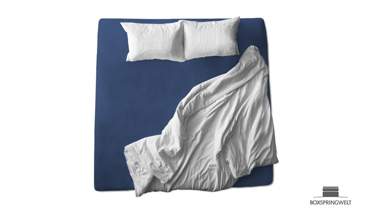 Schaflux Jersey Spannbettlaken in Dunkelblau