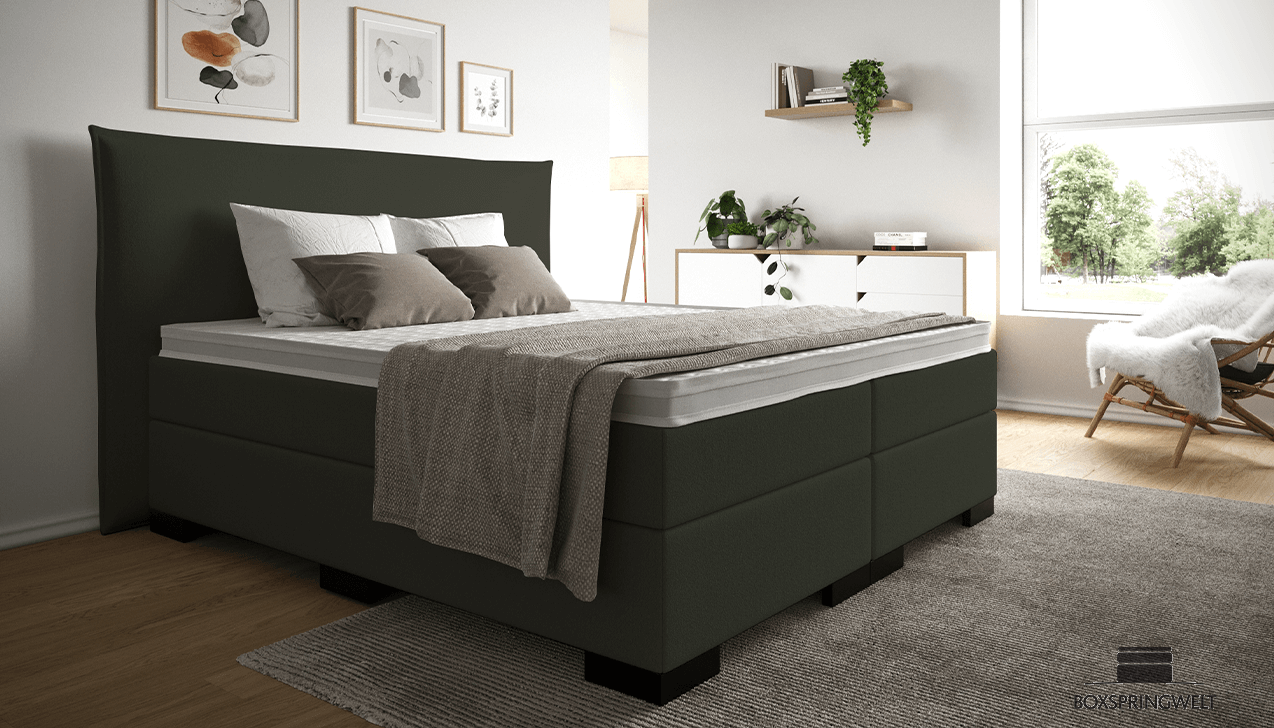 Boxspringbett Paul in Alpine Forest