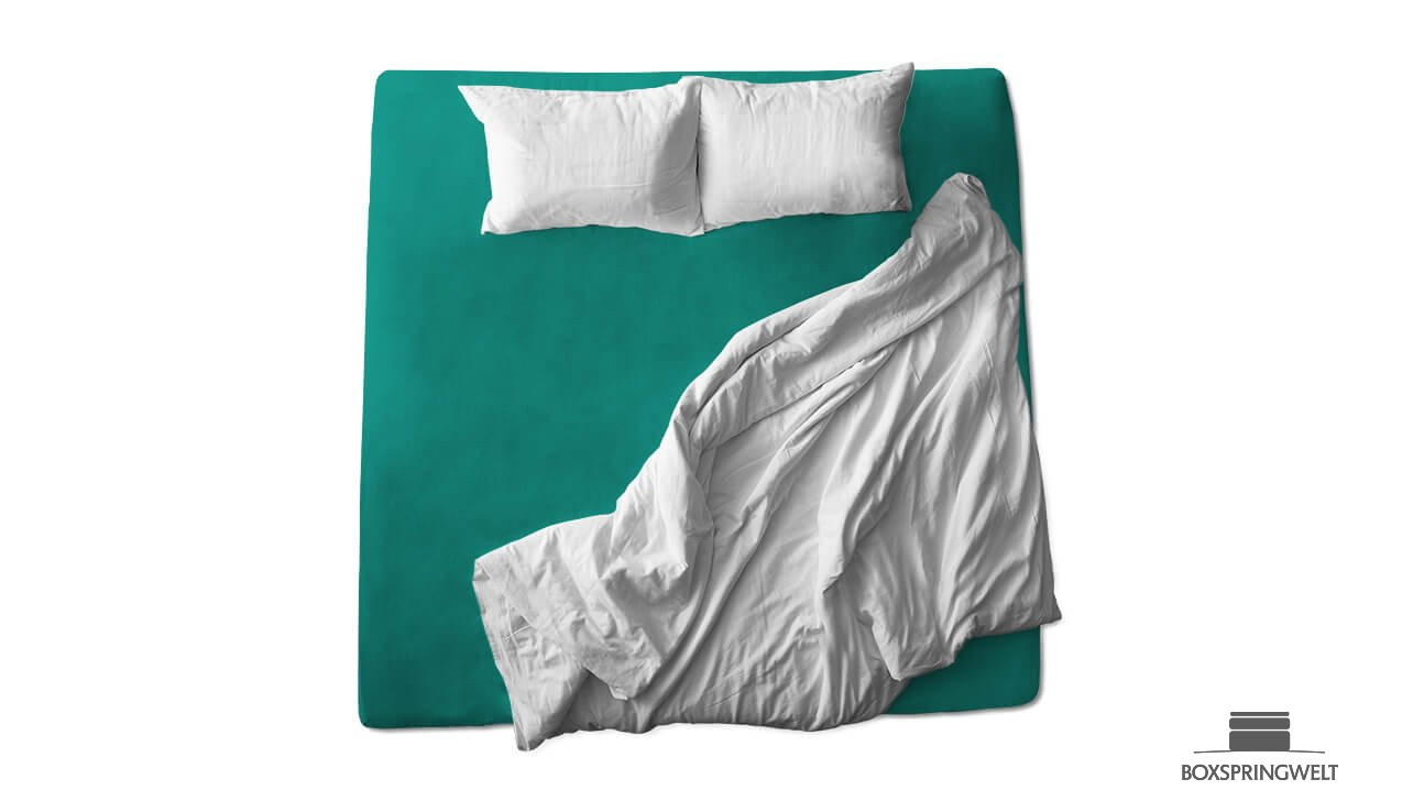 Schaflux Jersey Spannbettlaken in Grün
