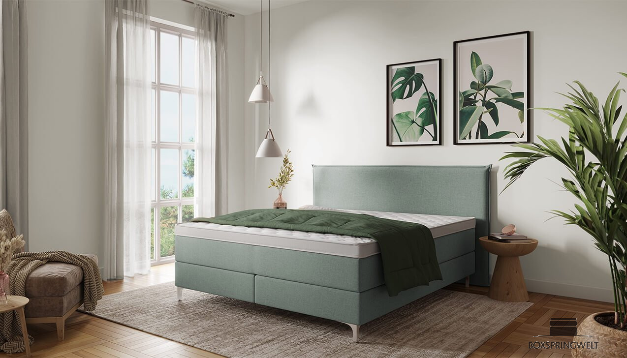 In Textilbezug Jade Türkis