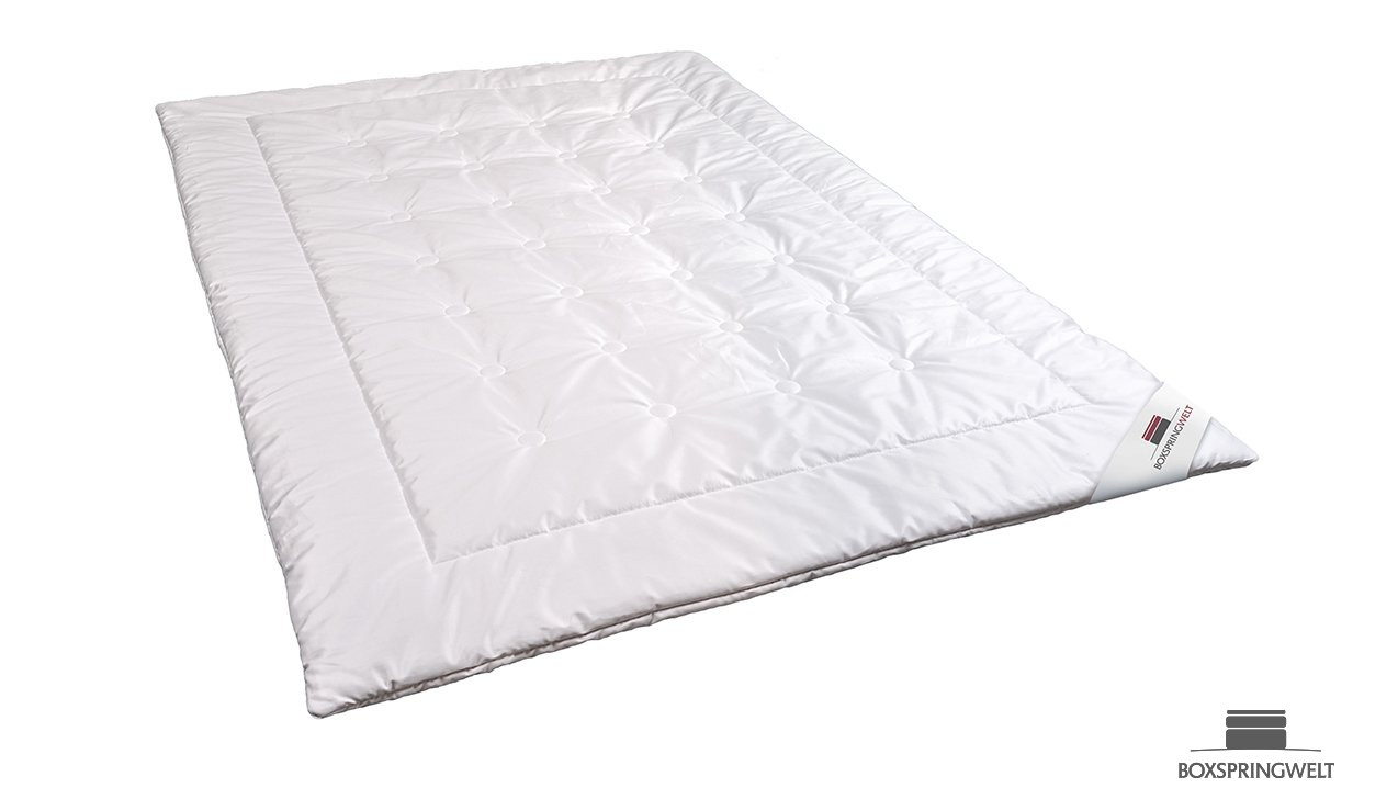 Winterbettdecke Pure Sense, Bettdecke aus Kamelhaar, Duo-Steppbett, Wärmeklasse 4: Warm