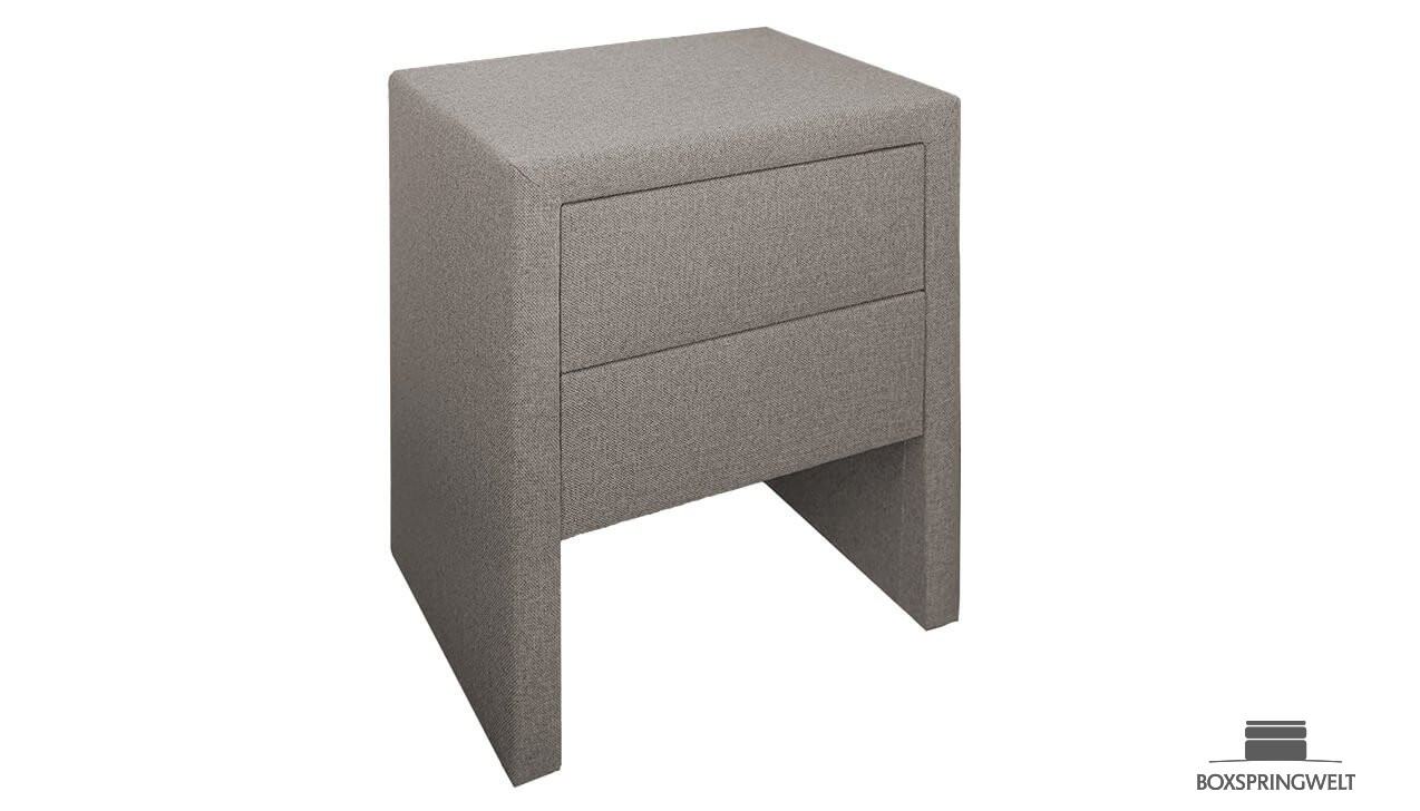 Web only Nachtkonsole in Liver, 2 Schubladen