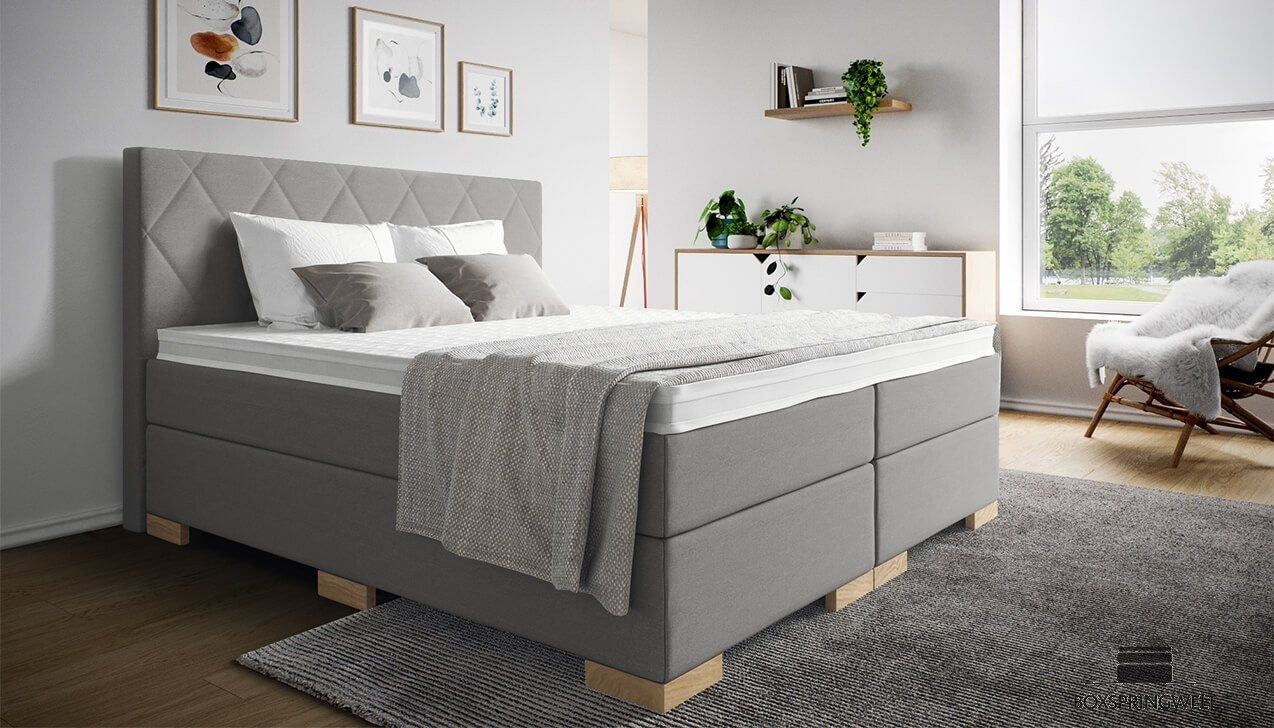 Boxspringbett Paul in Luca Zink