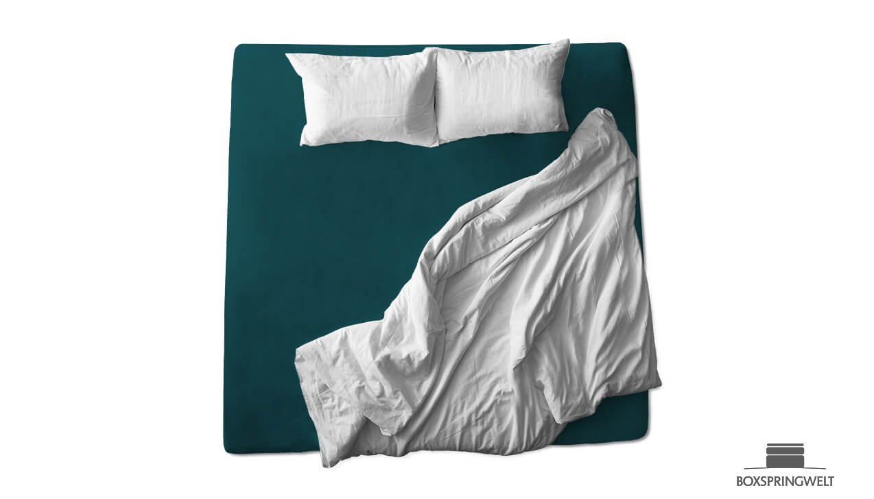 Schaflux Jersey Spannbettlaken in Moos