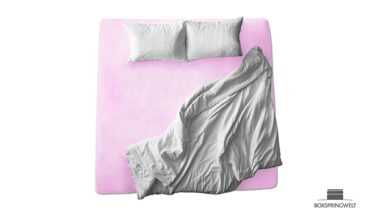 Schaflux Jersey Spannbettlaken in Rosa
