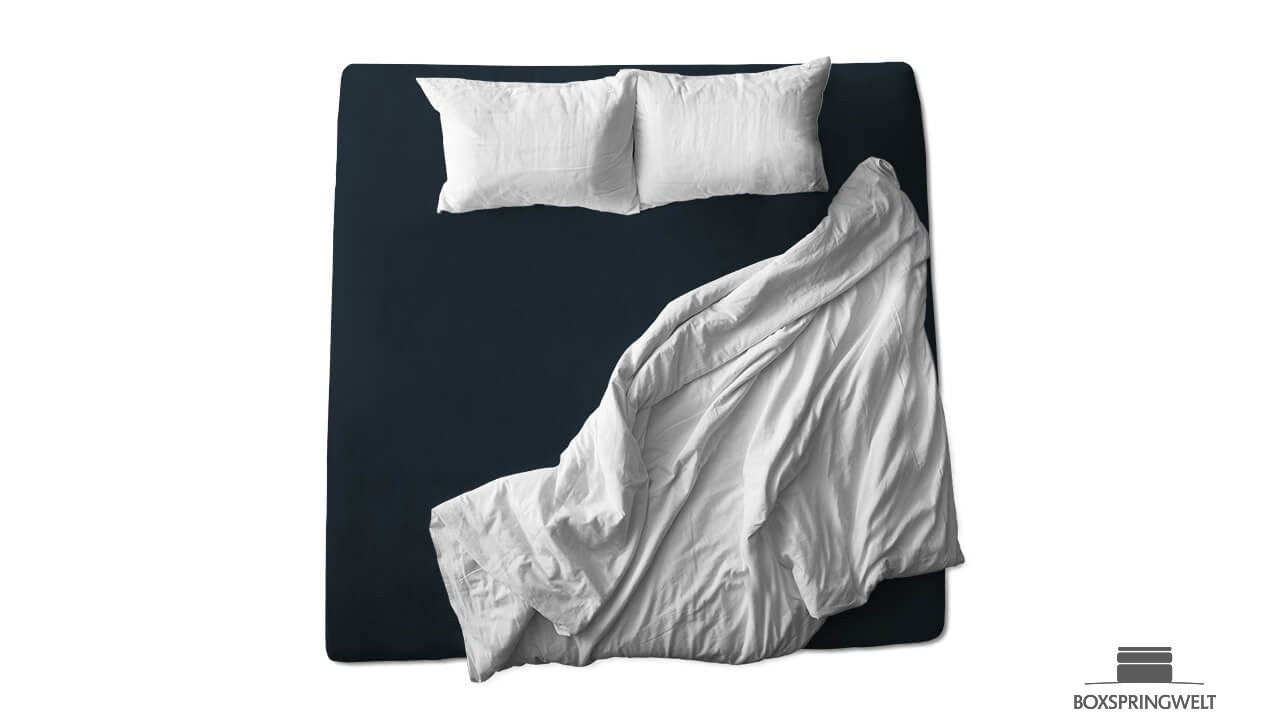 Schaflux Jersey Spannbettlaken in Schwarz