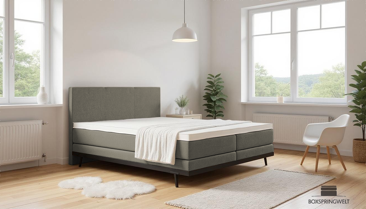 Boxpspringbett Mika in Soil Liver