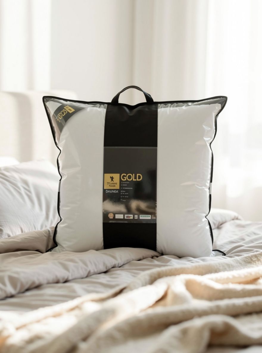 3-Kammerkissen „Gold“