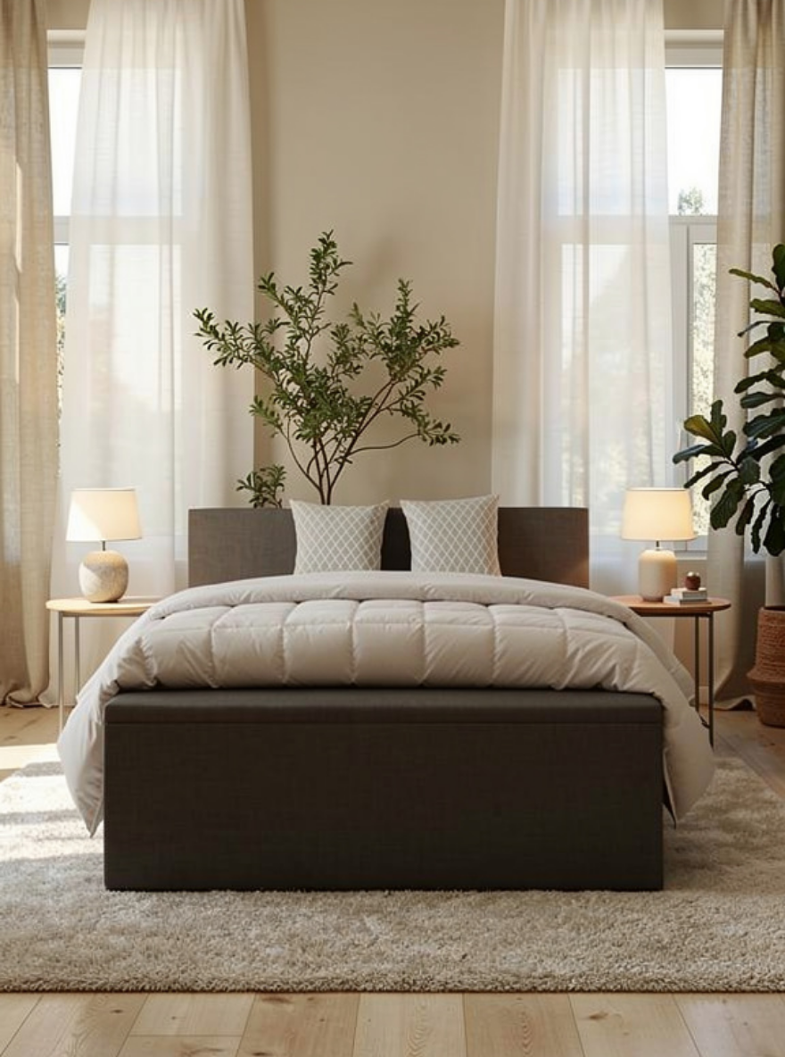 Betttruhe für Boxspringbett