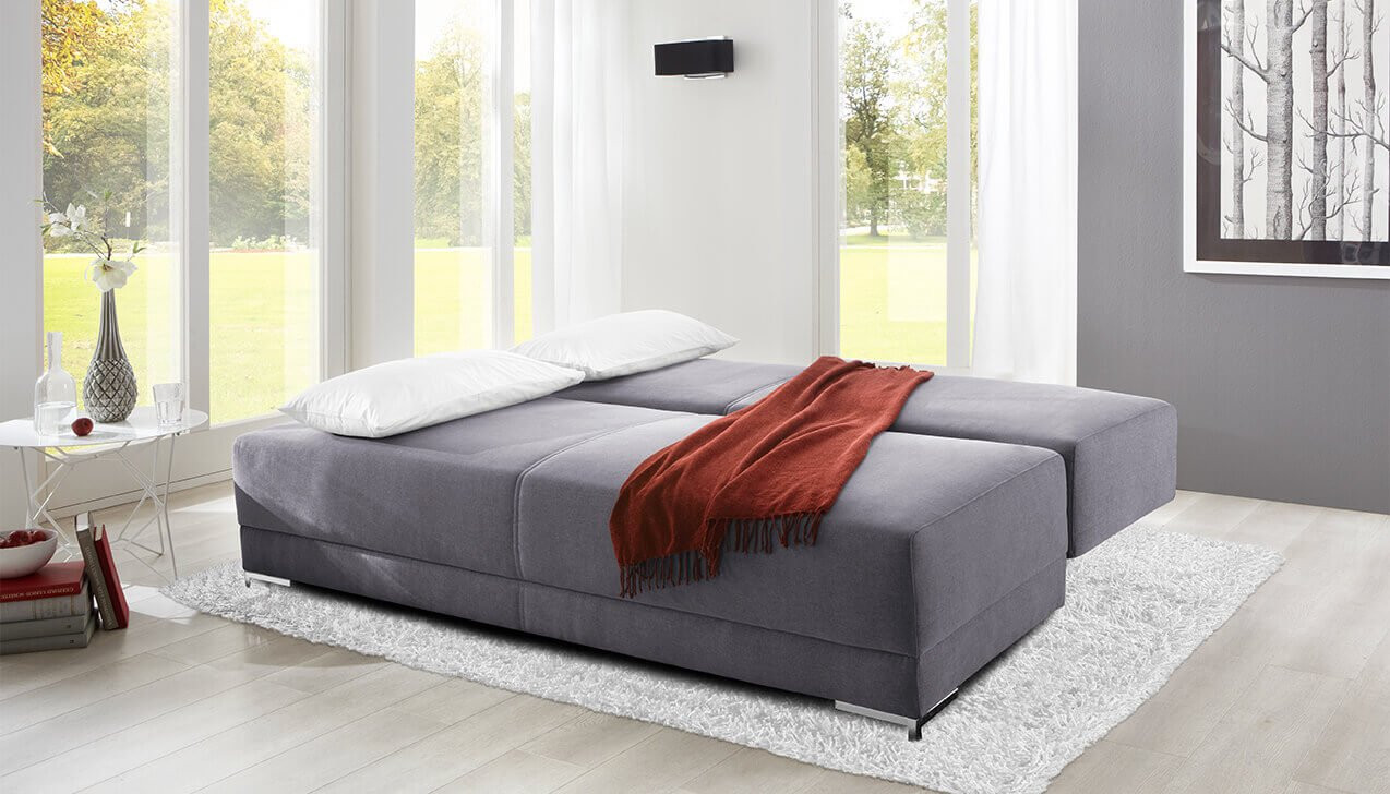 Querschläfer mit leichtgängiger „Lift & Swing“ Hebetechnik