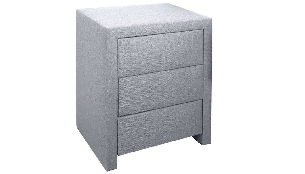 3 Schubladen mit Druckautomatik 