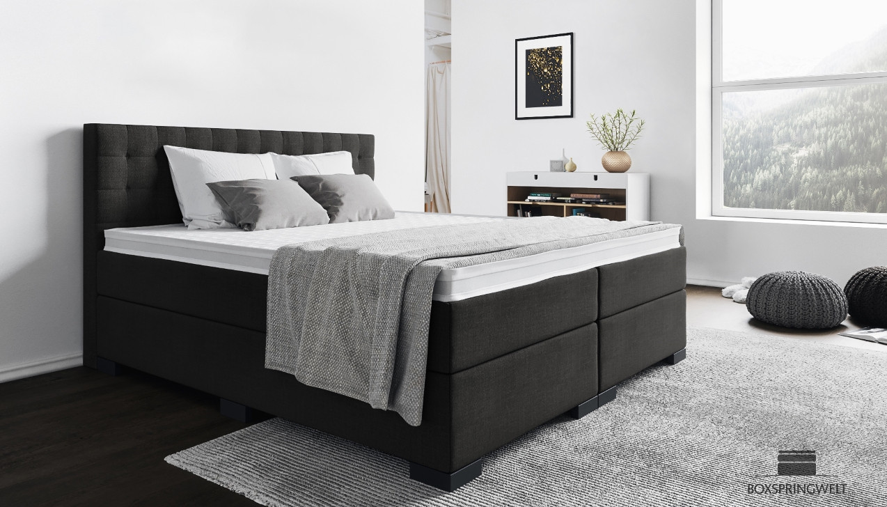100% Baumwolle Bett ausgestattet Abdeckungen Spannbettlaken 200*200 cm grau 