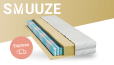 Premium Federkernmatratze SMOOZE 120x{length }mit 500 Taschenfedern/m²