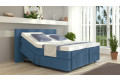 Boxspringbett Henry in Blau