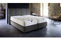 Luxus Boxspringbett „Carmen“ in Board Grau-Anthrazit