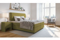 Boxspringbett Charlotte in Board Olive