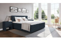 Boxspringbett Edmund in Board Navy