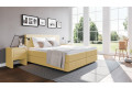 Boxspringbett Edmund in Board Gelb