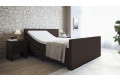 Boxspringbett Sven mit Motor in Dunkelbraun
