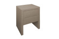 Web only Nachtkonsole in Beige, 2 Schubladen