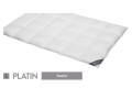 Daunendecke „Platin“ Warm, Wärmeklasse 4, Bettdecke für Herbst & Winter