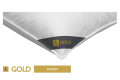 3-Kammerkissen „Gold“ aus Daunen und Federn, Kopfkissen