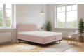 Boxpspringbett Mika in Board Rosa