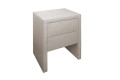 Web only Nachtkonsole in Naturel, 2 Schubladen