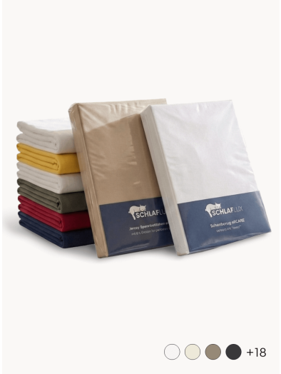 Set Spannbettlaken + Schonbezug