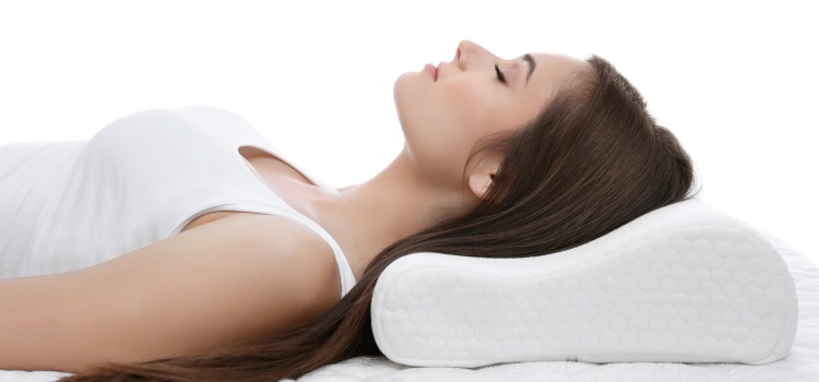 Nackenstützkissen klassisch Wellenform