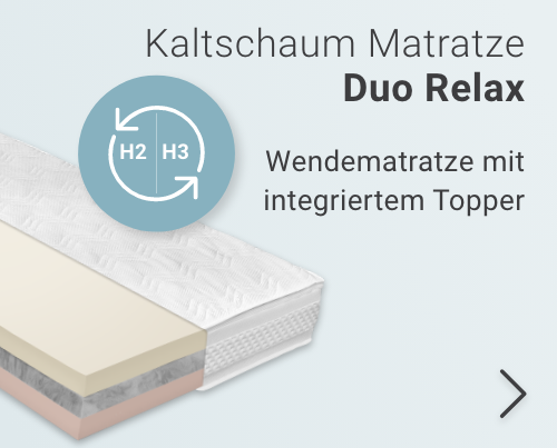 Kaltschaummatratze Duo Relax