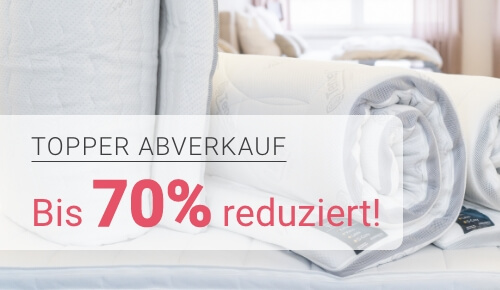 Topper Abverkauf