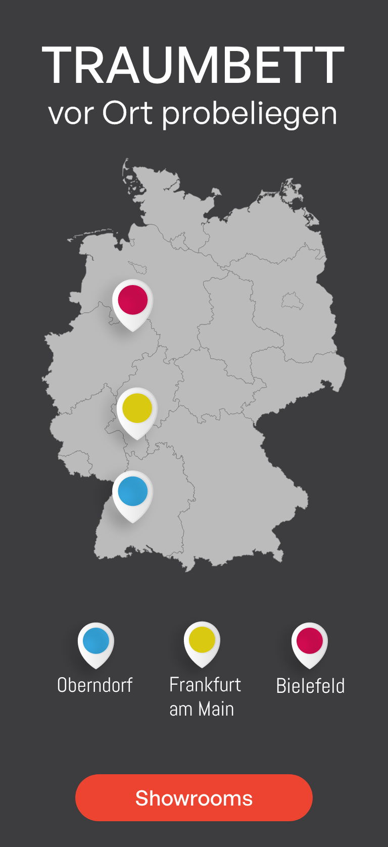 Boxspringbett Paul probeliegen Landkarte